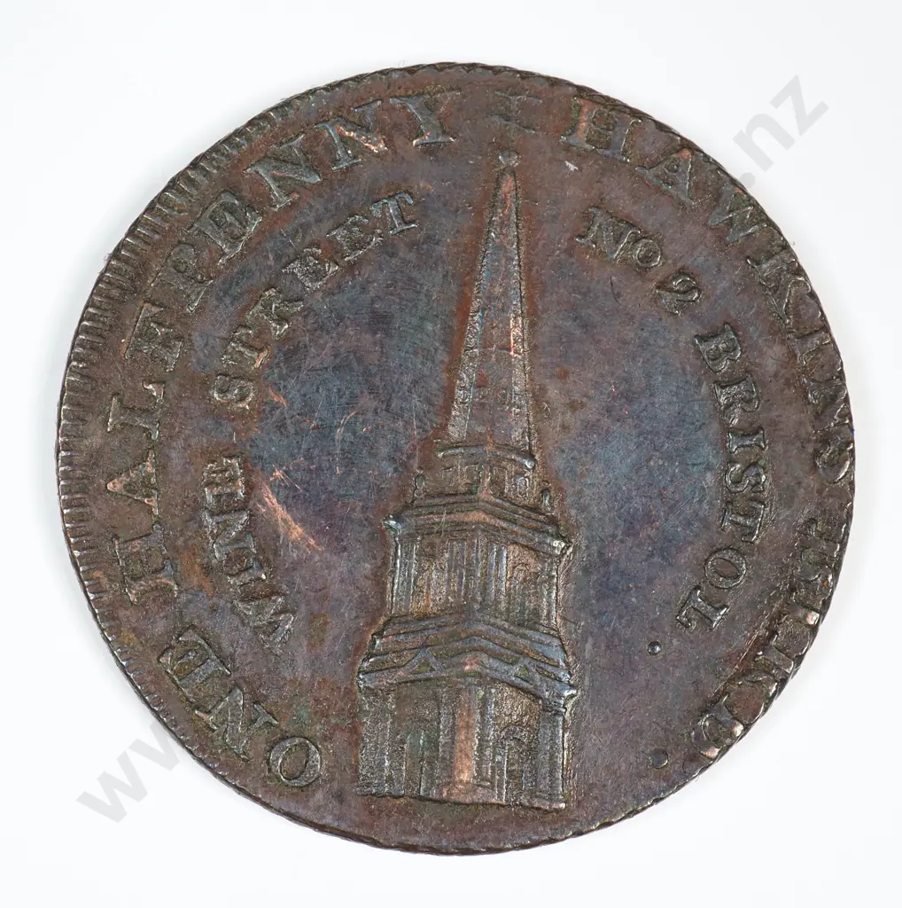 Halfpenny: 1793 - Extremely Fine Image 1++