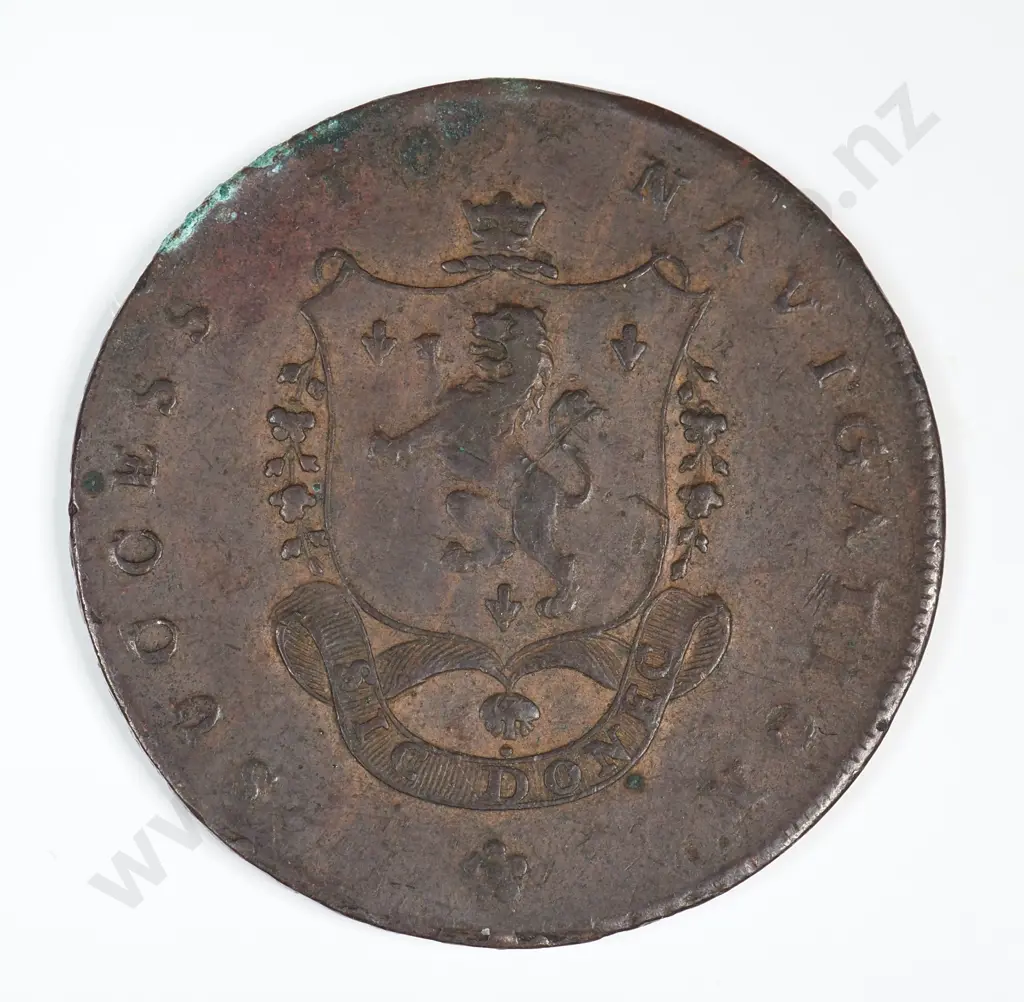 Halfpenny: 1793 - Very Fine Image 1++