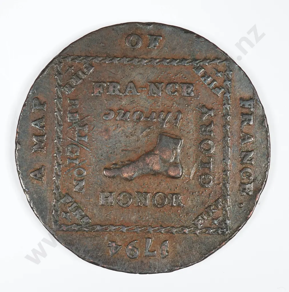 Halfpenny: 1794 - Very Fine Image 1++