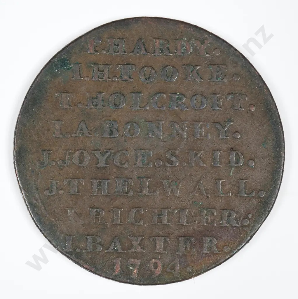 Halfpenny: 1794 - Fine Image 1++