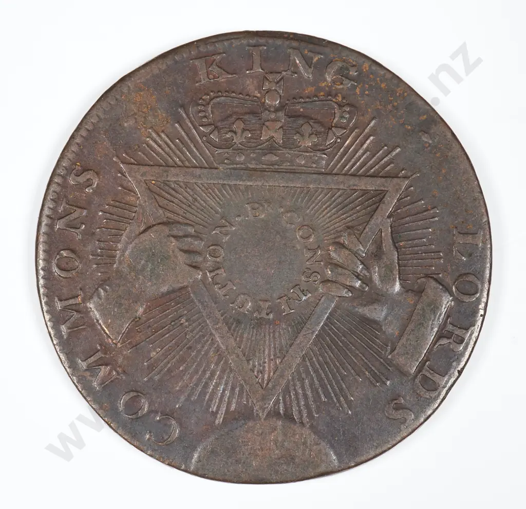 Halfpenny: 1795 - Very Fine Image 1++