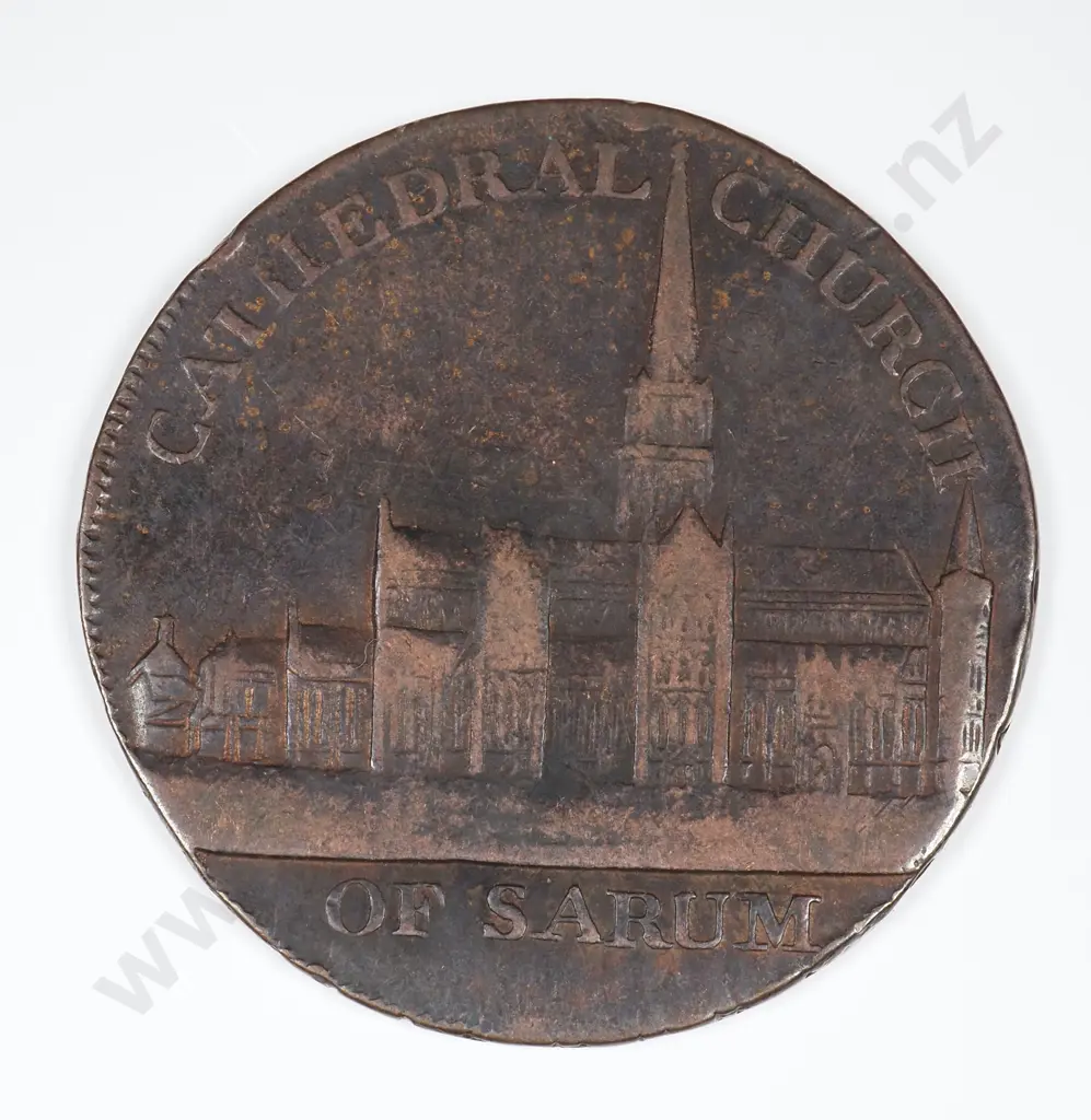 Halfpenny: 1796 - Very Fine Image 1++