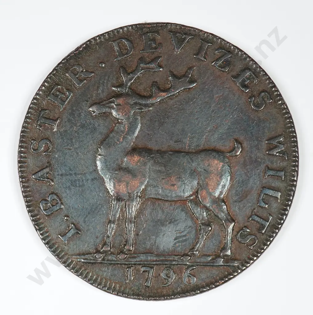 Halfpenny: 1796 - Very Fine Image 1++