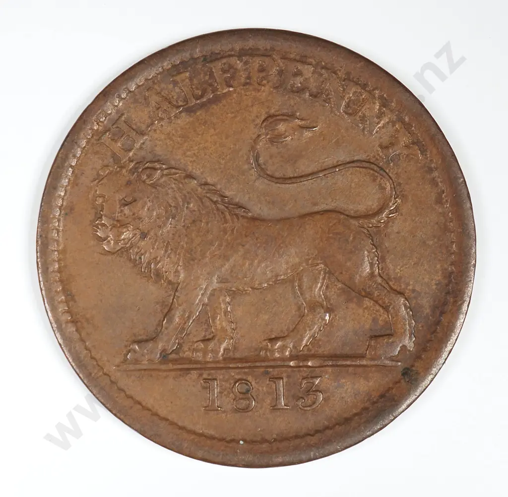 Halfpenny: 1813 - Very Fine Image 1++