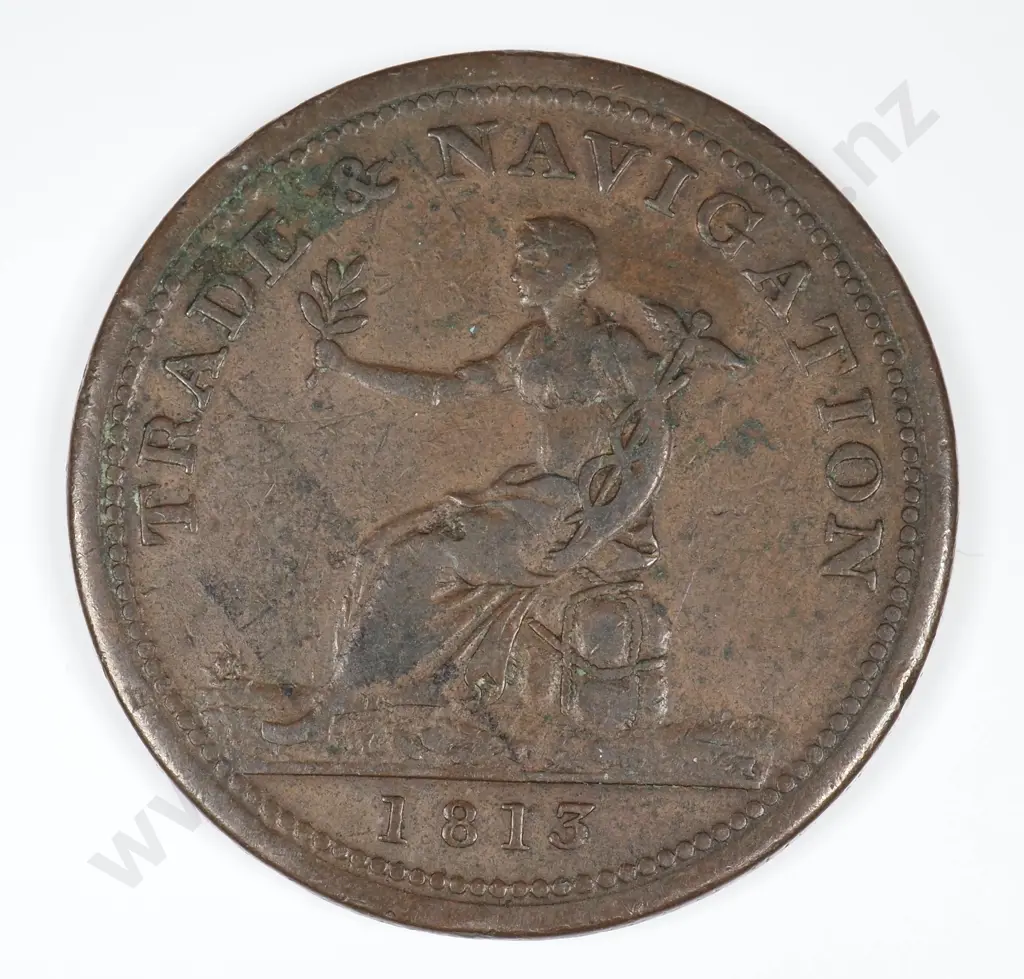 Penny: 1813 - Very Fine Image 1++