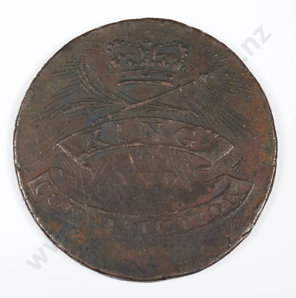No Date Halfpenny: Fine Image 1++