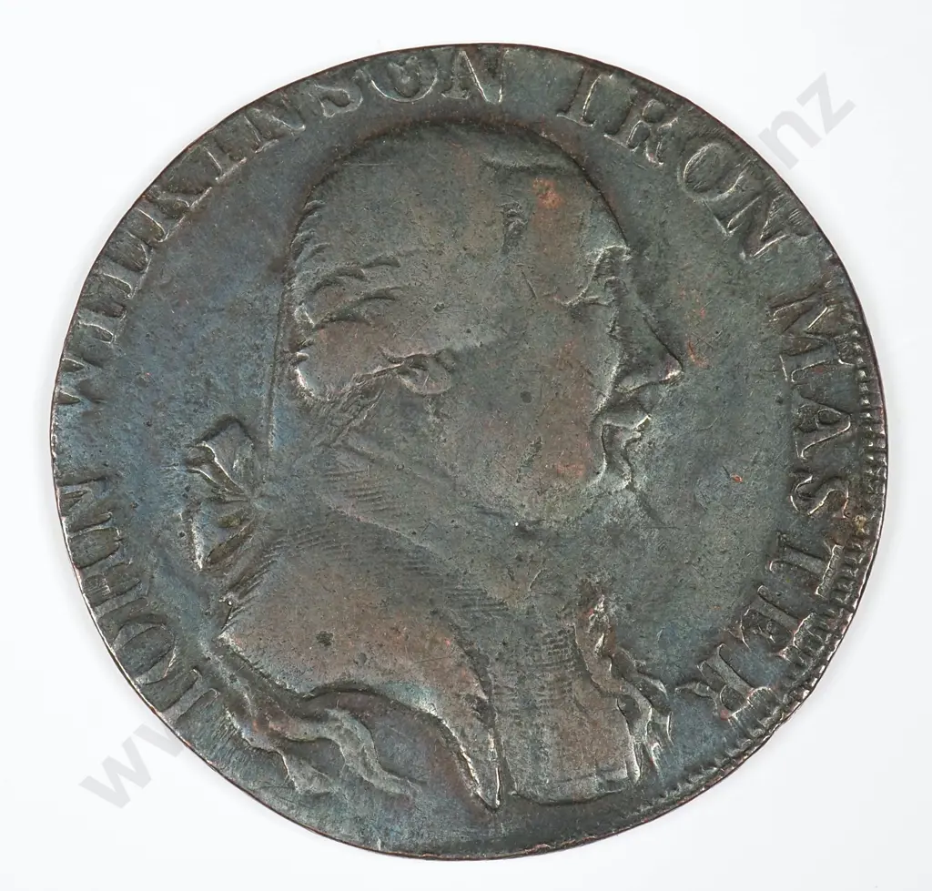 No Date Halfpenny: Very Fine Image 1++