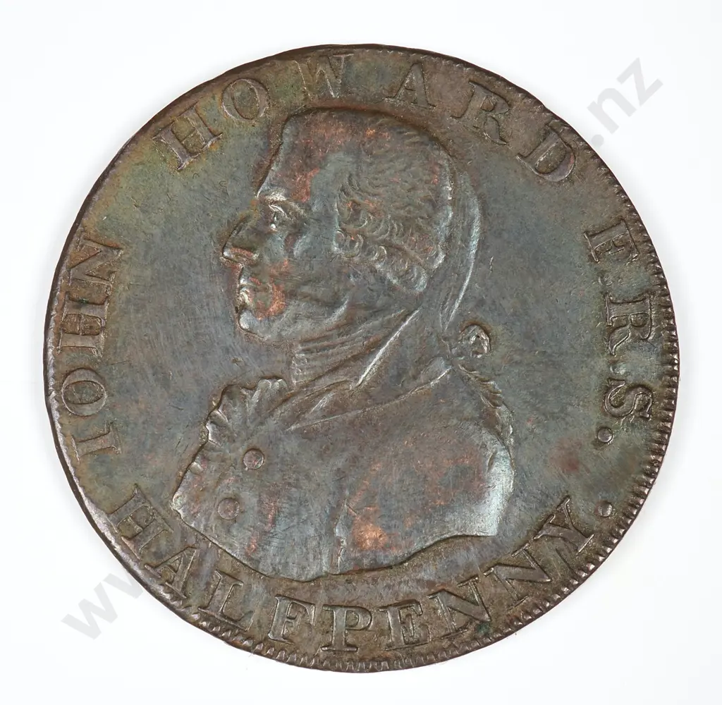 No Date Halfpenny: Very Fine Image 1++