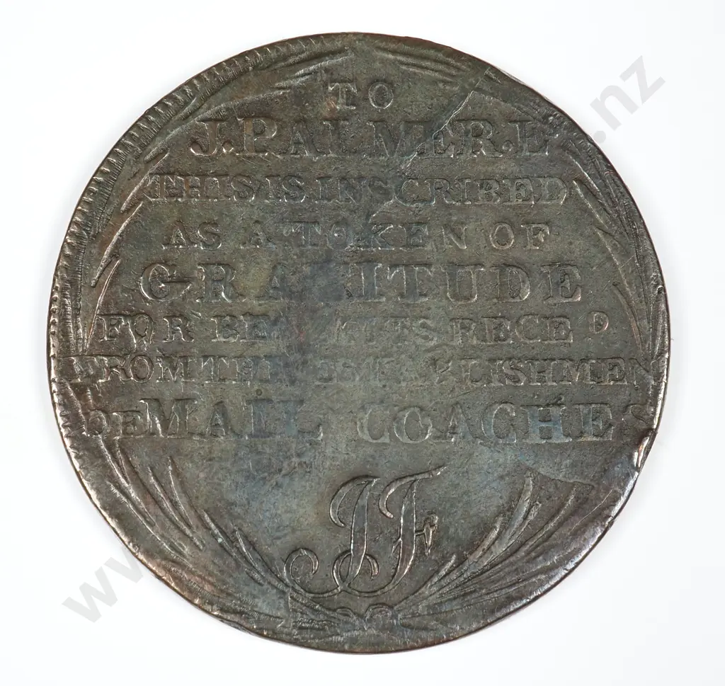 No Date Halfpenny: Fine Image 1++