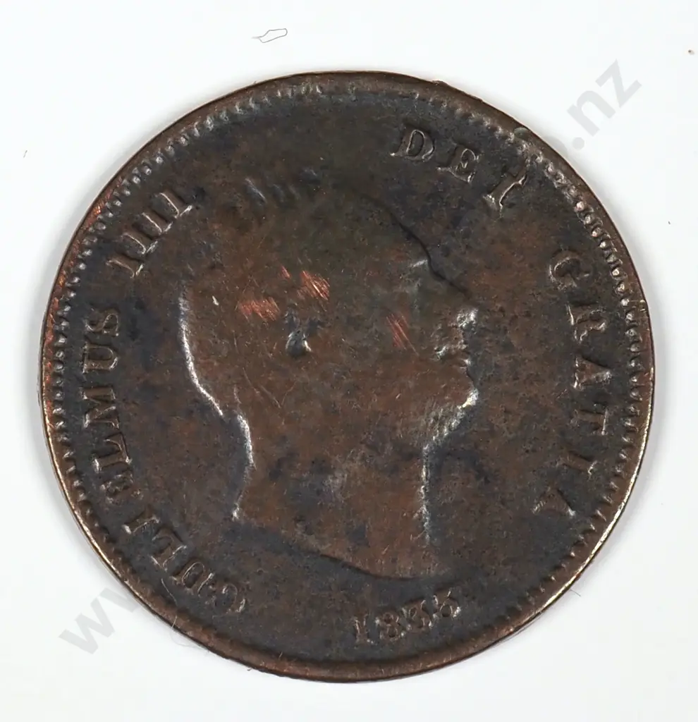 One Third Farthing: 1835 - Fine Image 1++