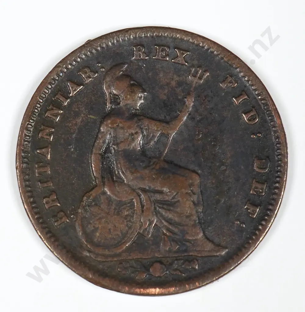 One Third Farthing: 1835 - Fine Image 1++