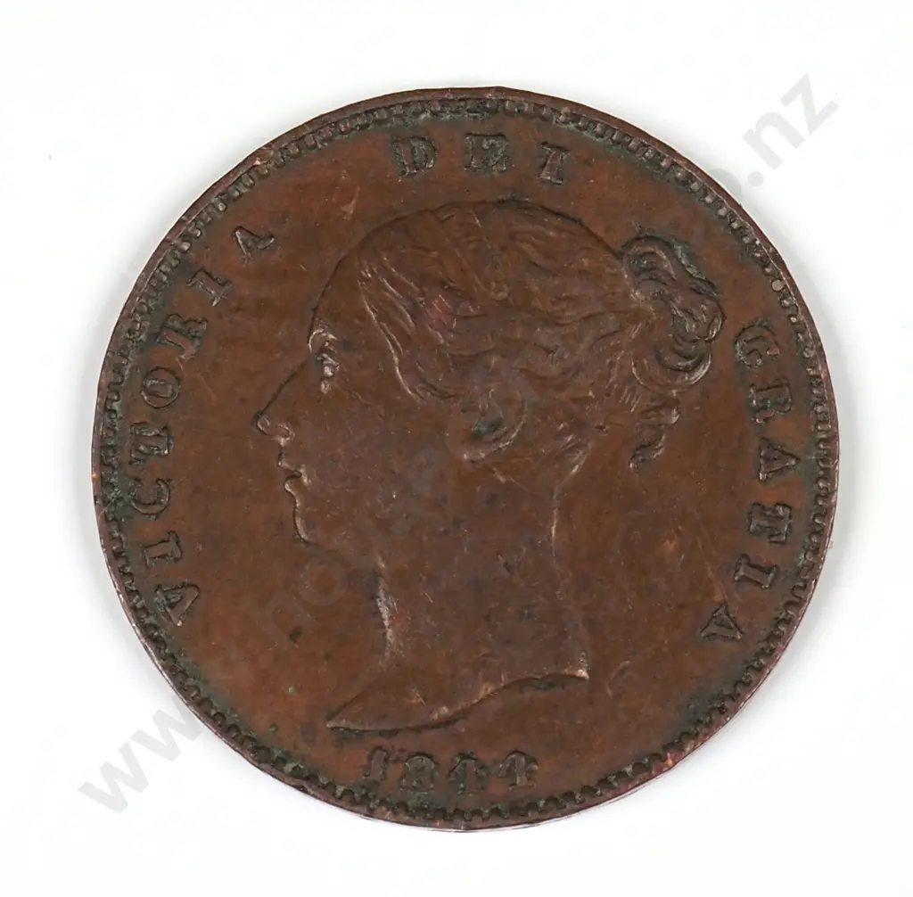 One Third Farthing: 1844 - Very Fine Image 1++