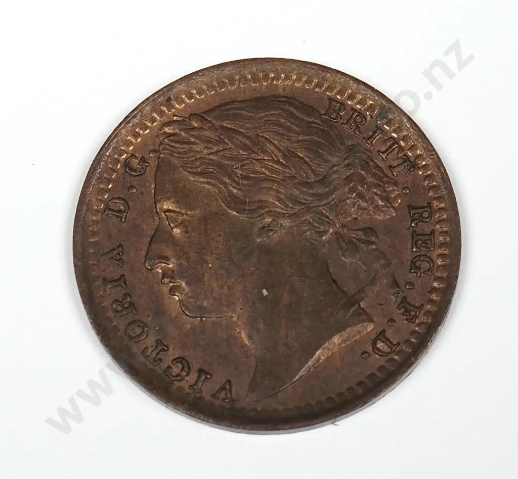 One Third Farthing: 1884 - Extremely Fine Image 1++