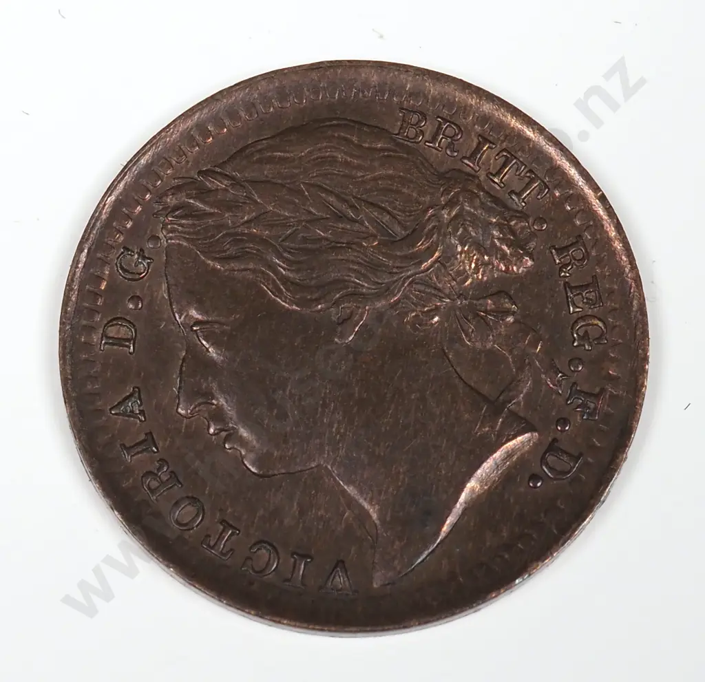 One Third Farthing: 1885 - Extremely Fine Image 1++