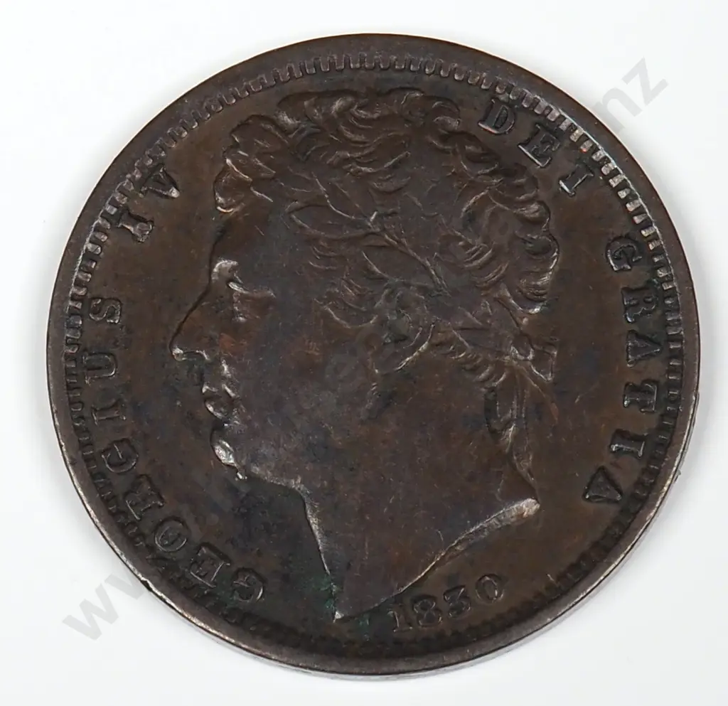 Half Farthing: 1830 - Very Fine Image 1++