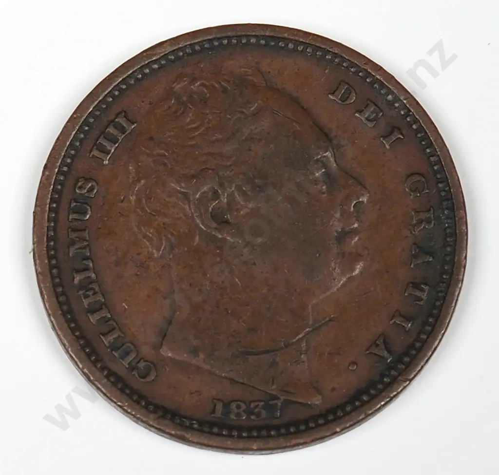 Half Farthing: 1837 - Fine Image 1++