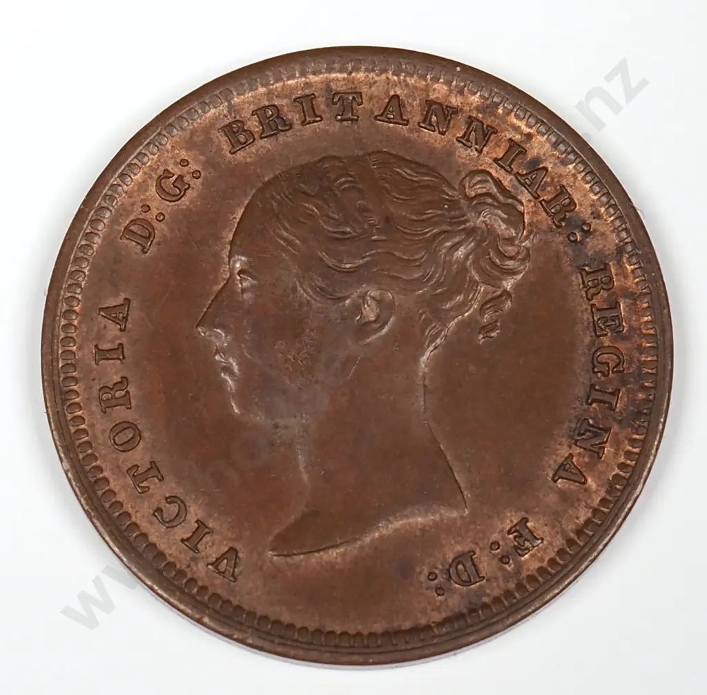 Half Farthing: 1843 - Extremely Fine Image 1++