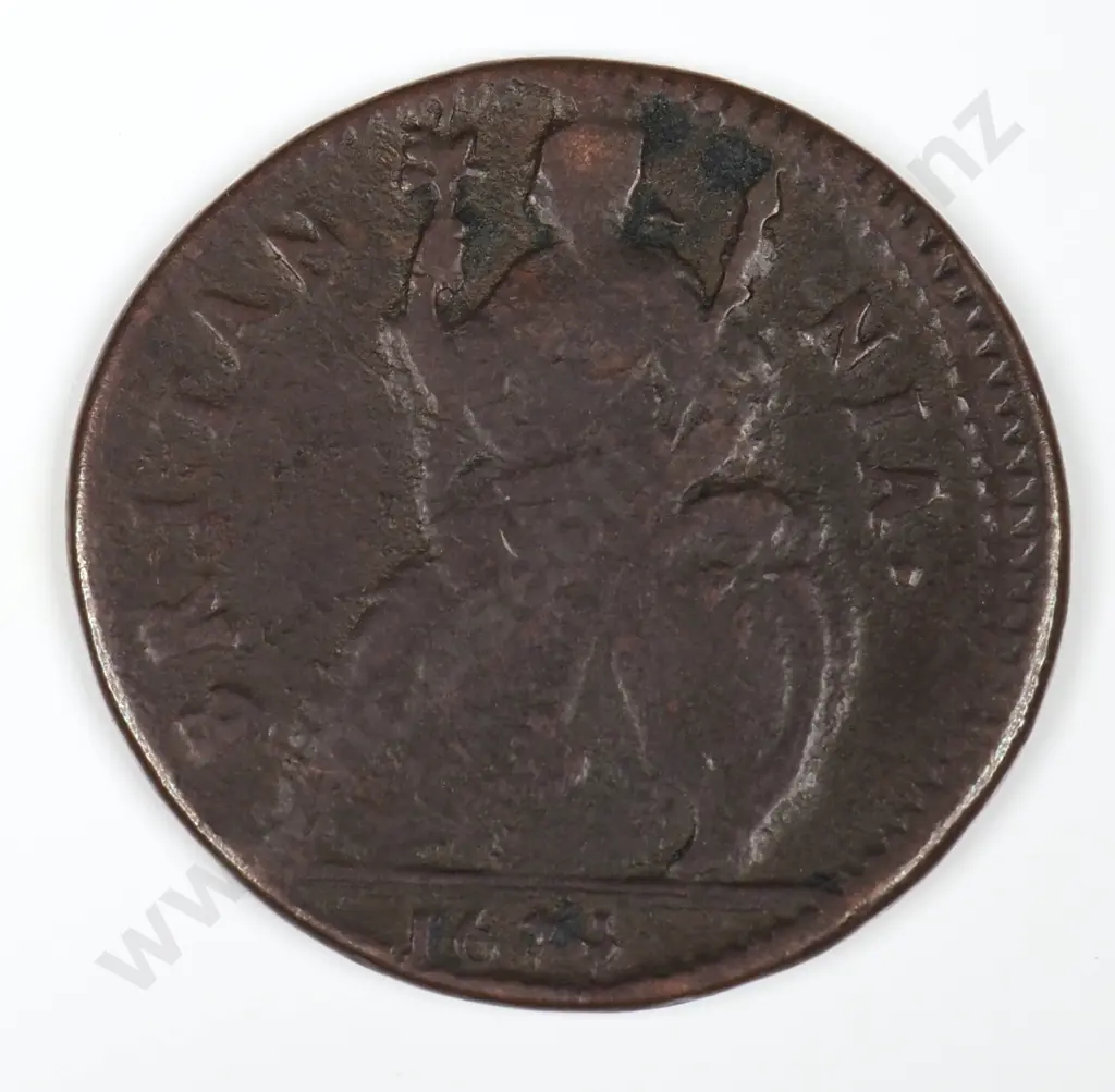 Farthing: 1674 - Fine Image 1++