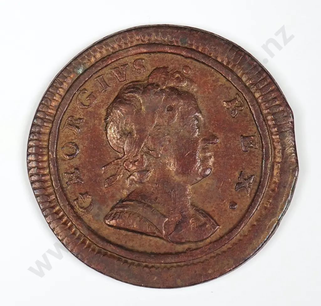 Farthing: 1722 - Fine ( Cleaned ) Image 1++