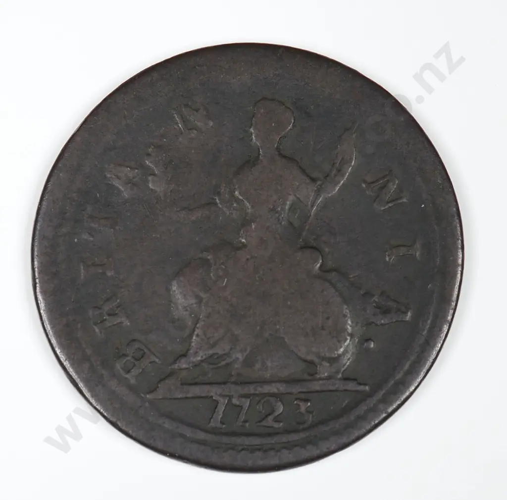 Farthing: 1723 - Fine Image 1++