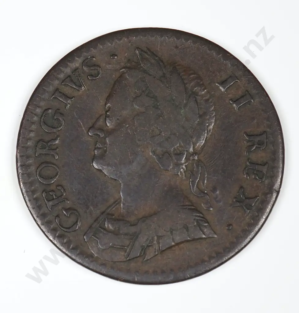 Farthing: 1754 - Very Fine Image 1++