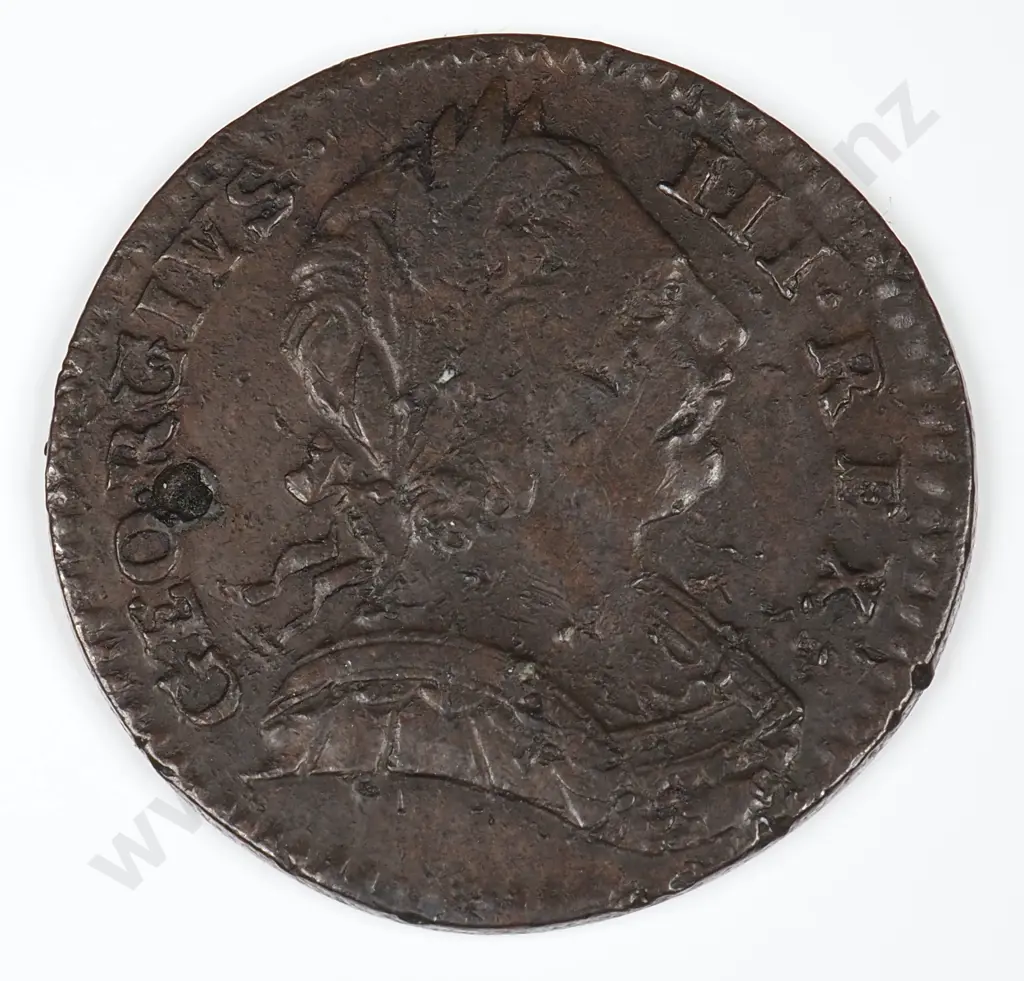 Farthing: 1773 - Very Fine Image 1++