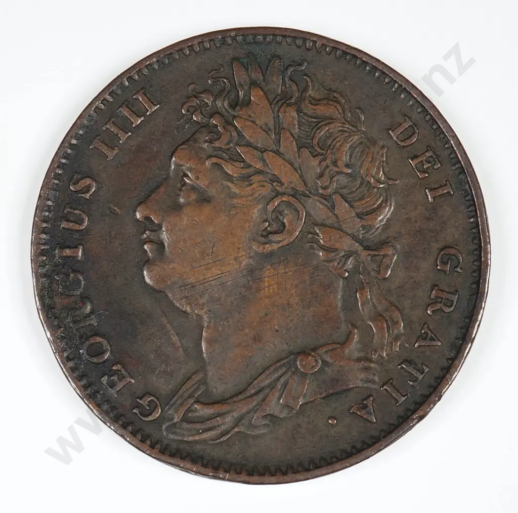 Farthing: 1822 - Very Fine Image 1++