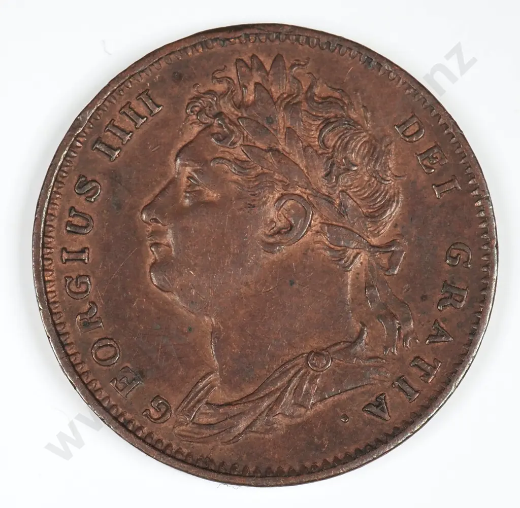 Farthing: 1823 - Extremely Fine Image 1++