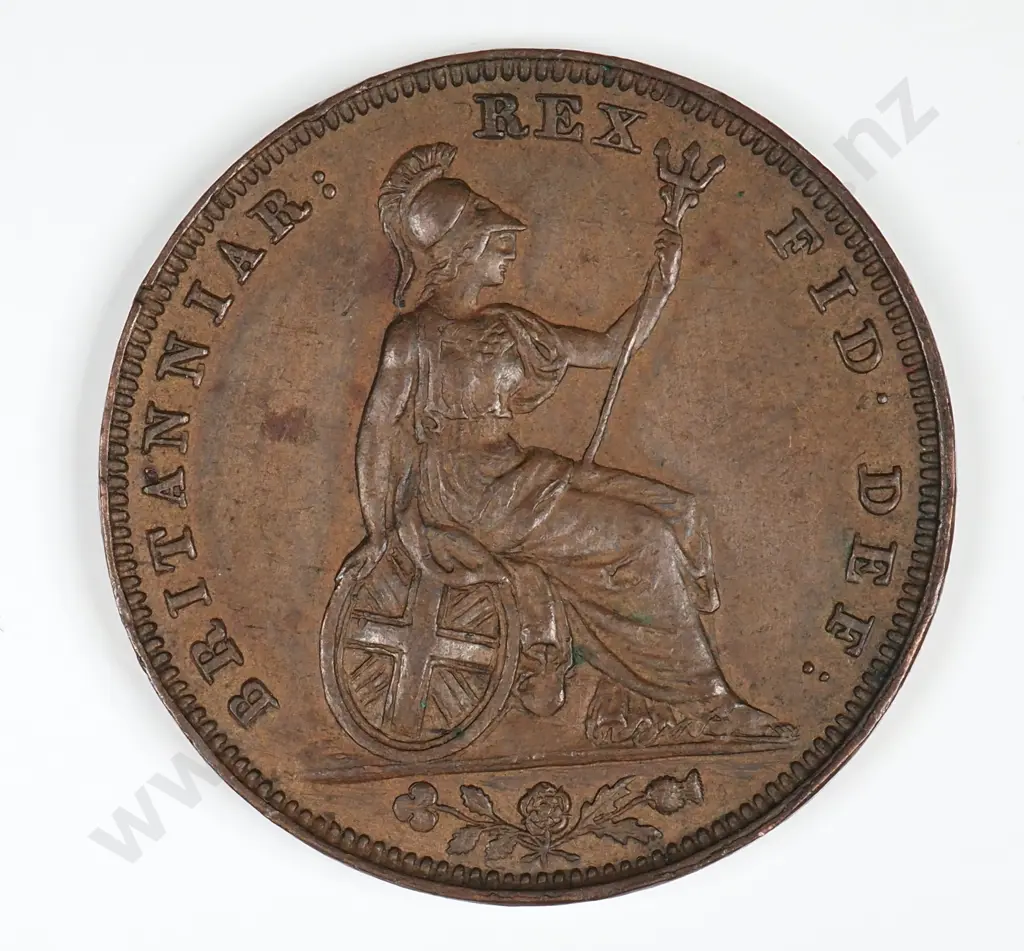 Farthing: 1826 - Extremely Fine Image 1++