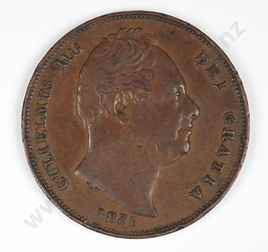 Farthing: 1835- Extremely Fine Image 1++
