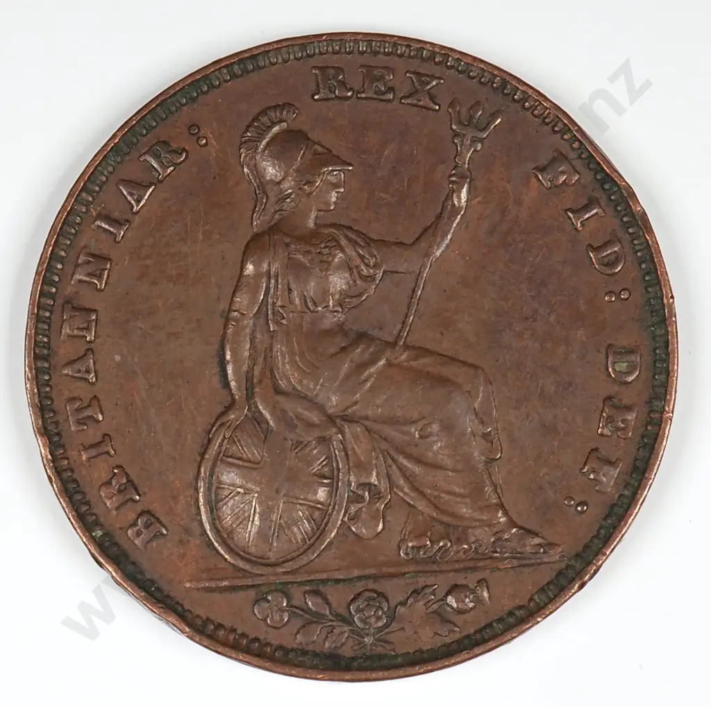 Farthing: 1837 - Very Fine Image 1++