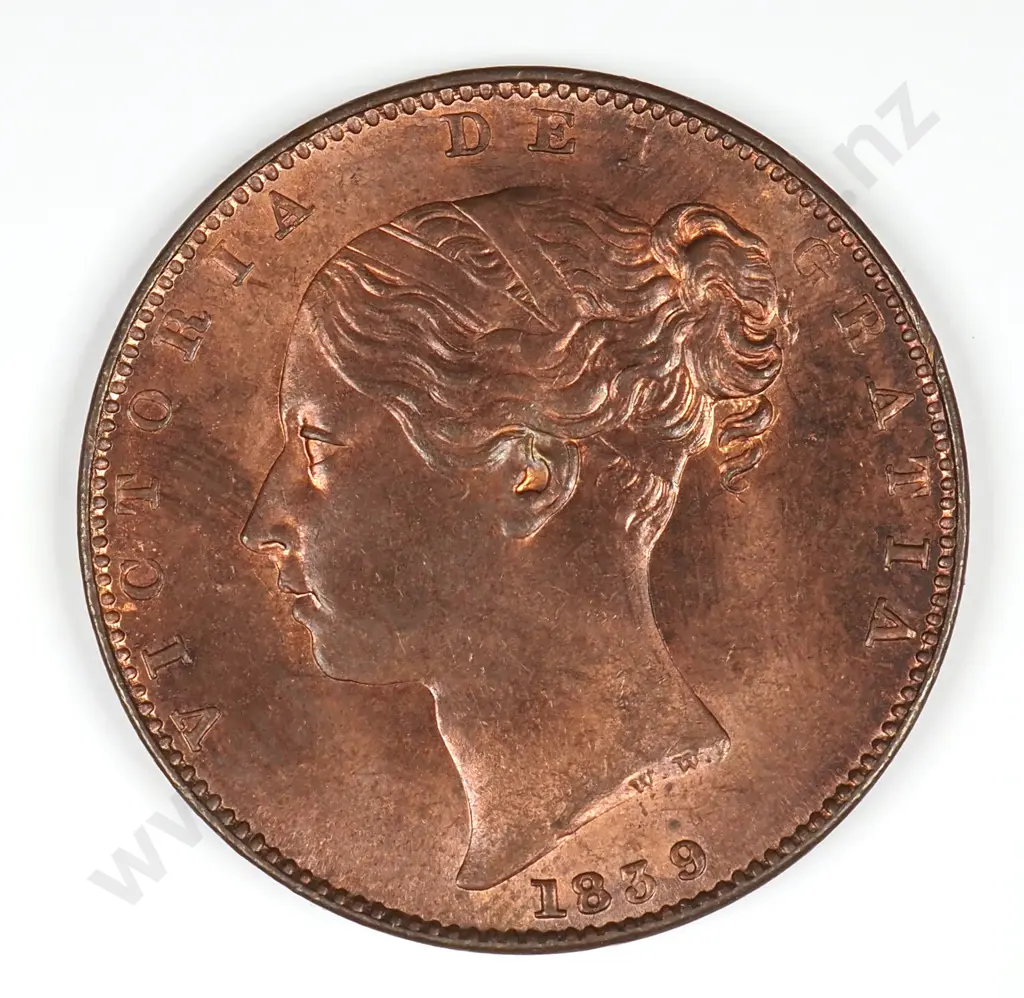 Farthing: 1839 - Uncirculated Image 1++
