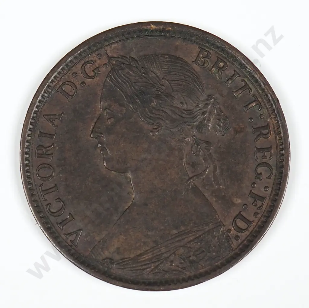 Farthing: 1862 - Extremely Fine Image 1++