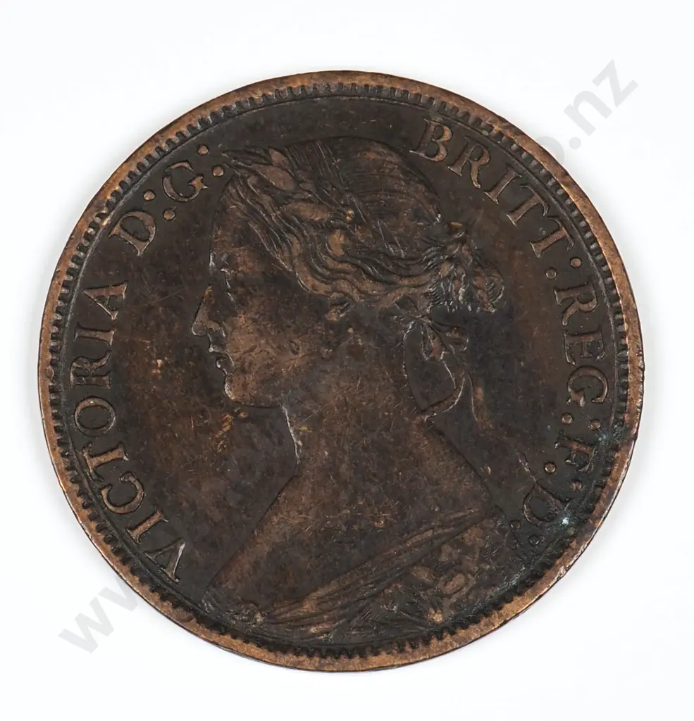 Farthing: 1869 - Very Fine Image 1++
