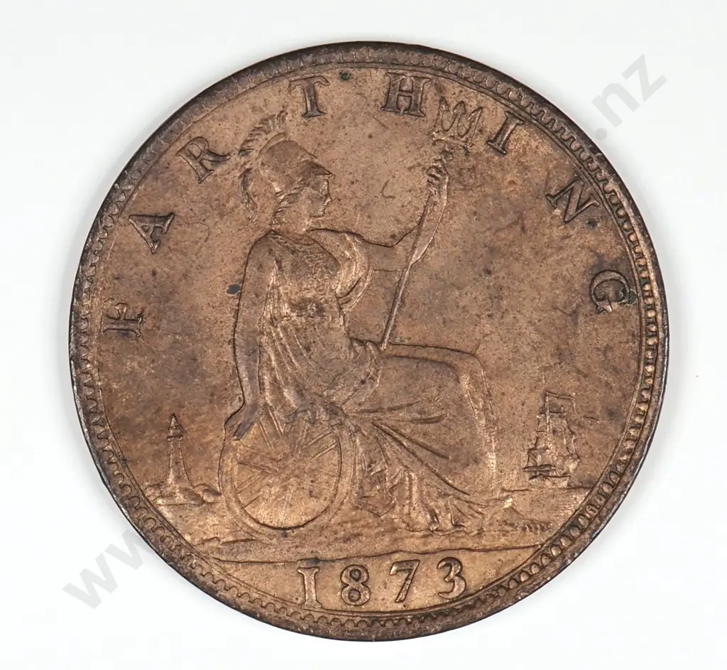 Farthing: 1873 - Almost Uncirculated Image 1++