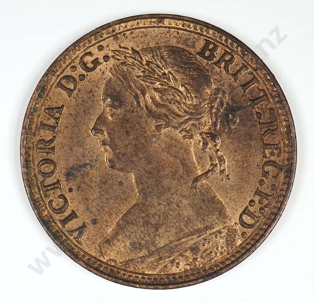 Farthing: 1879 - Extremely Fine Image 1++