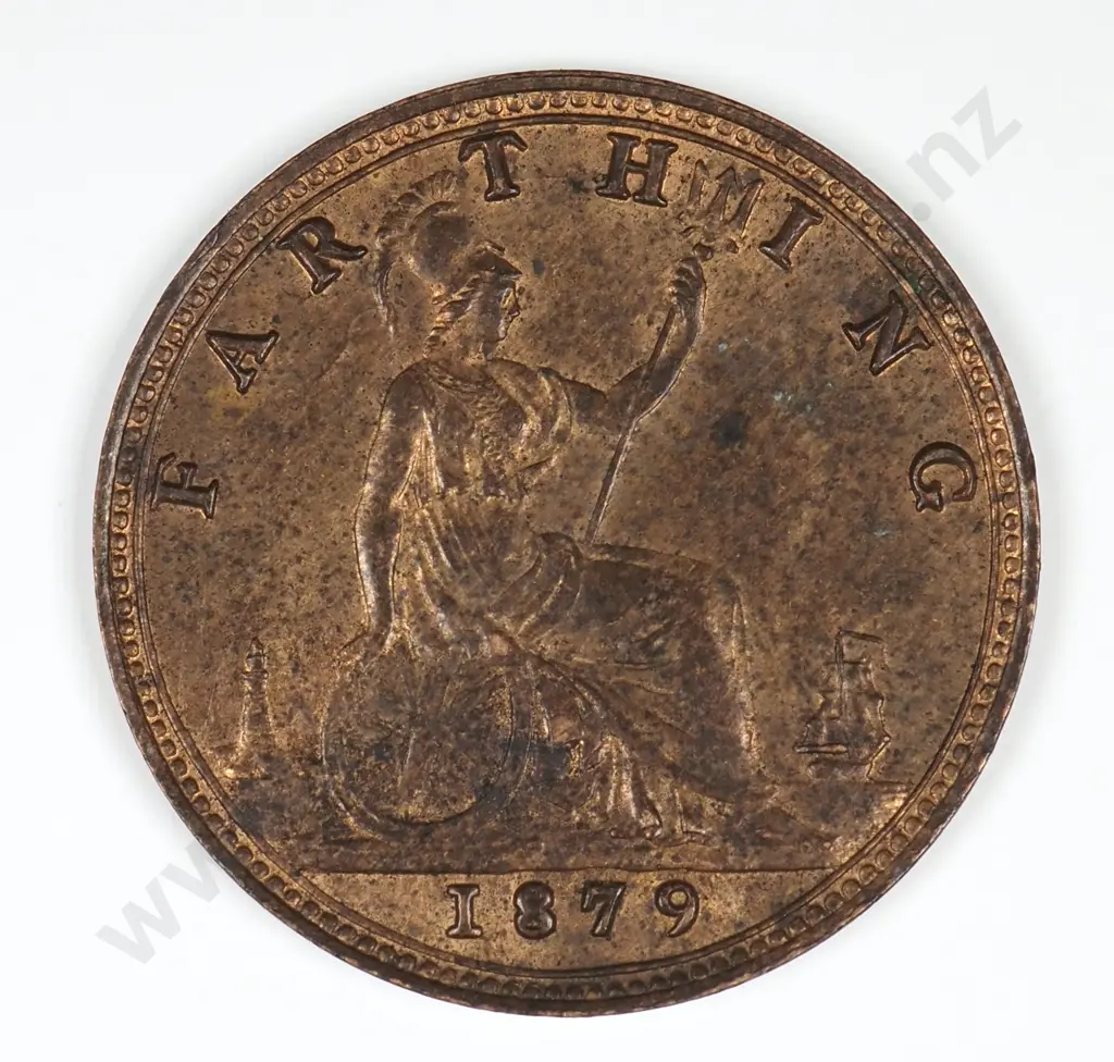 Farthing: 1879 - Extremely Fine Image 1++