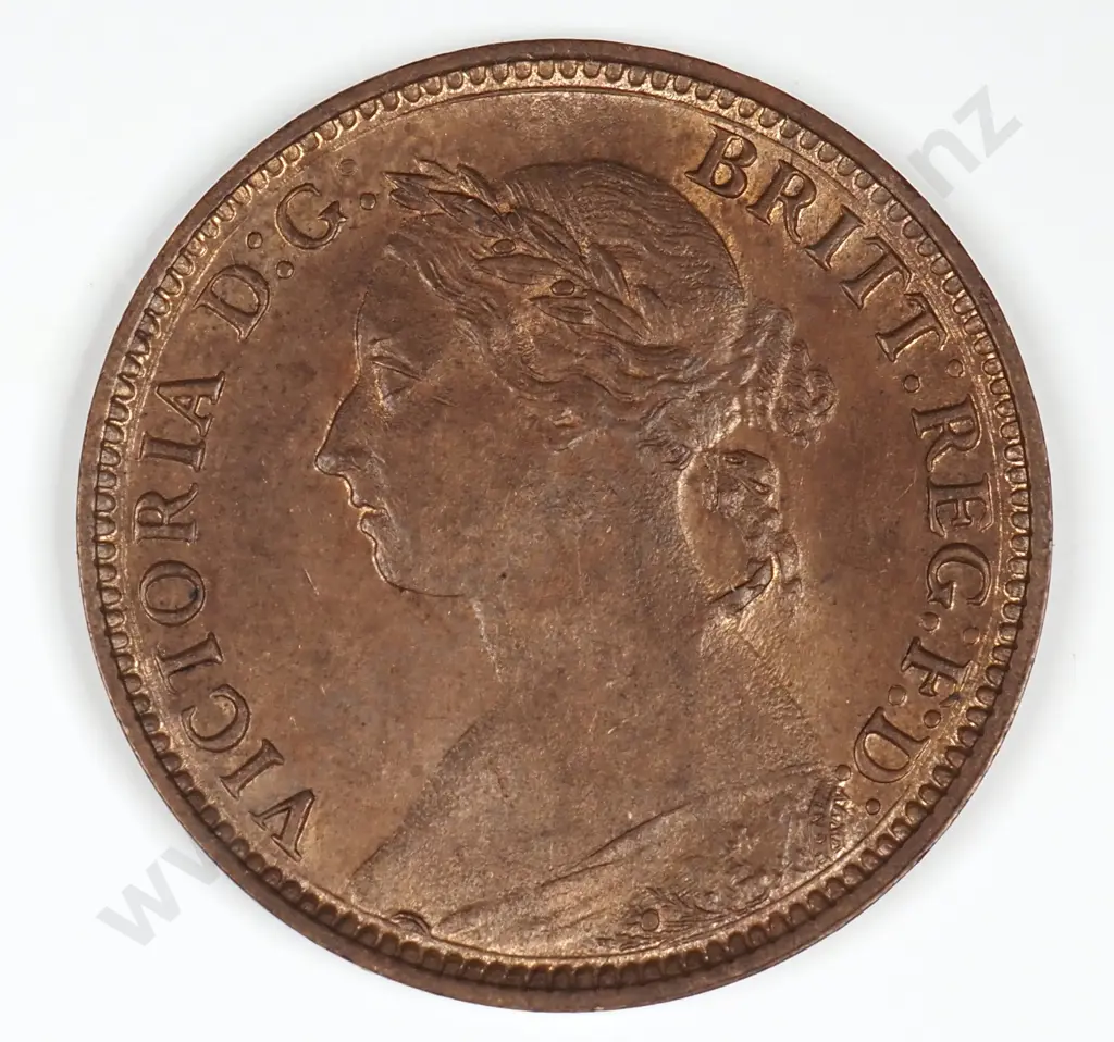 Farthing: 1881 'H' - Almost Uncirculated Image 1++
