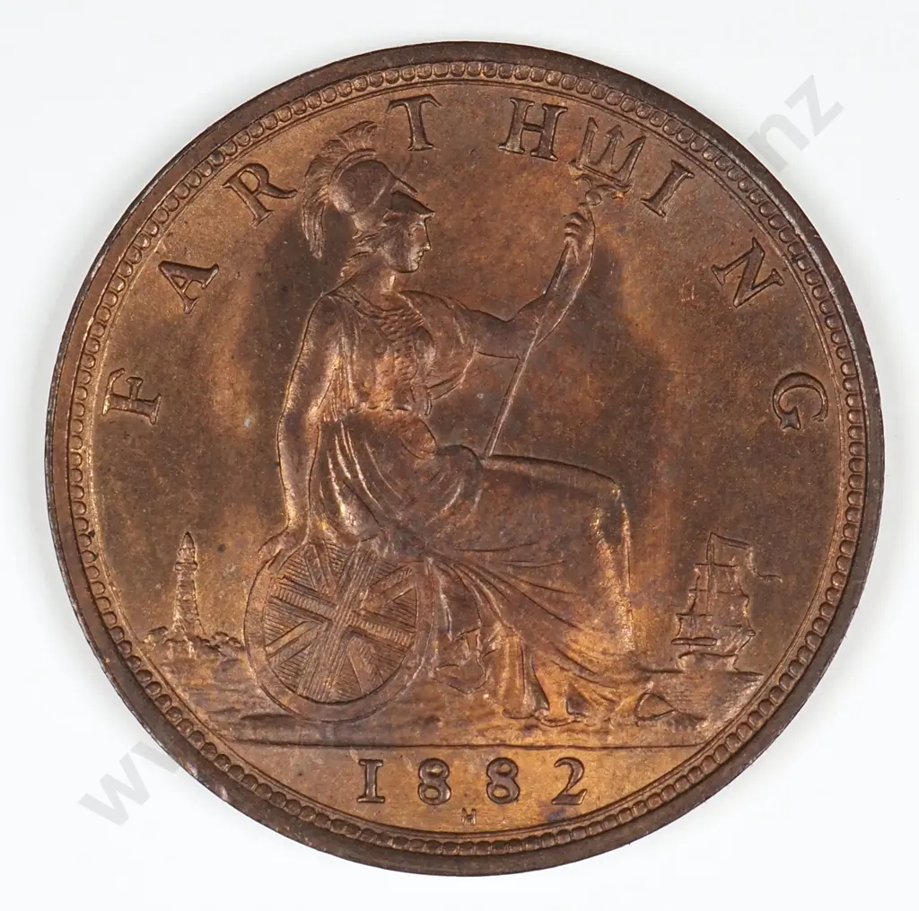 Farthing: 1882 'H' - Almost Uncirculated Image 1++