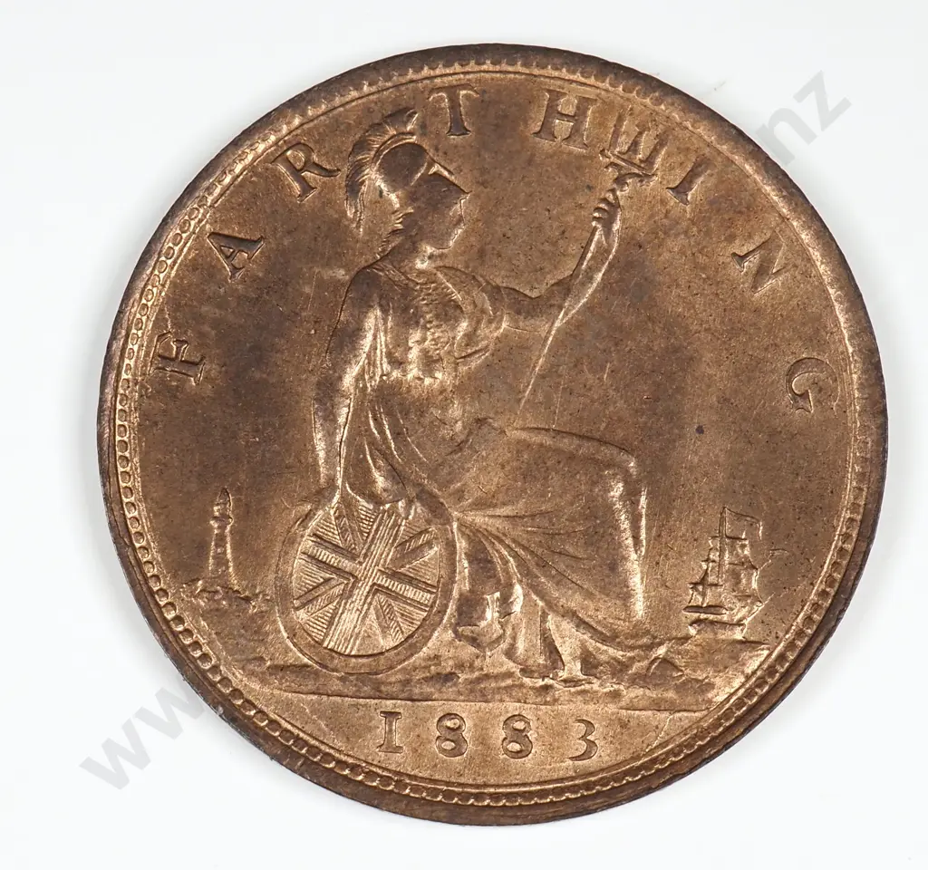 Farthing: 1883 - Uncirculated Image 1++