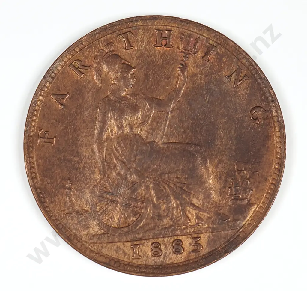 Farthing: 1885 - Extremely Fine Image 1++