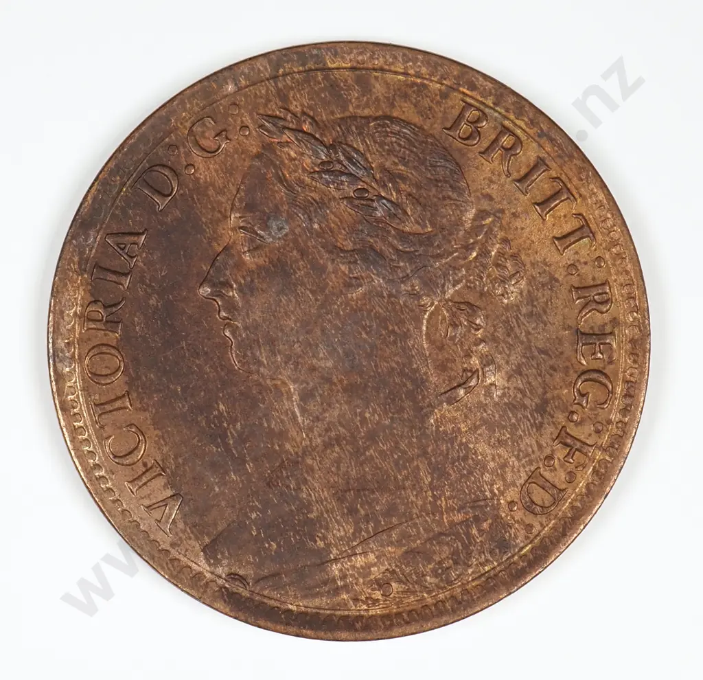 Farthing: 1885 - Extremely Fine Image 1++