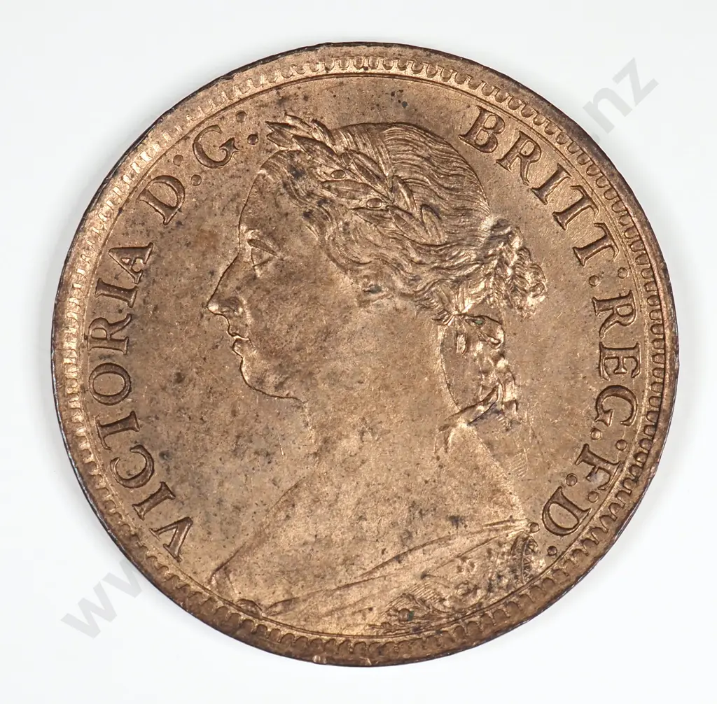 Farthing: 1890 - Uncirculated Image 1++