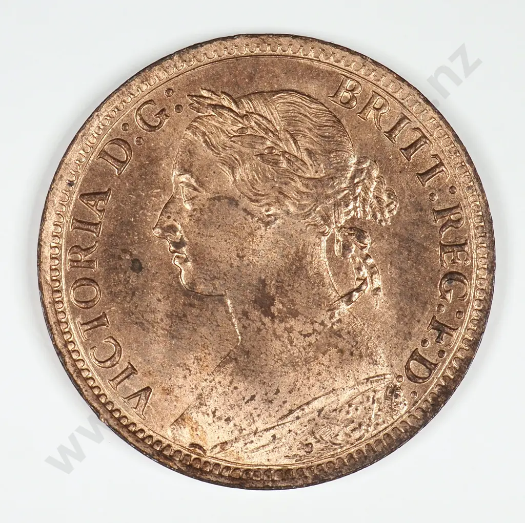 Farthing: 1891 - Uncirculated Image 1++