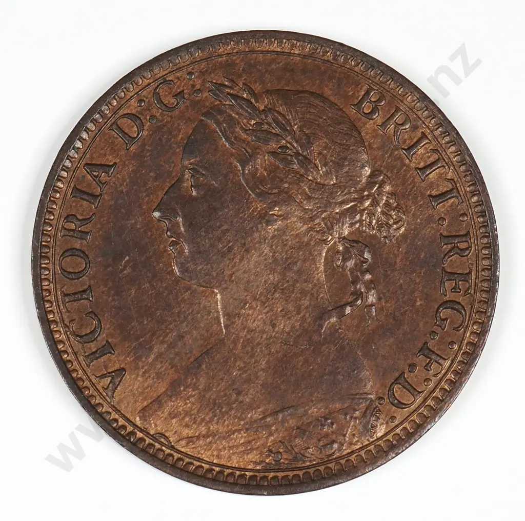 Farthing: 1892 - Almost Uncirculated Image 1++