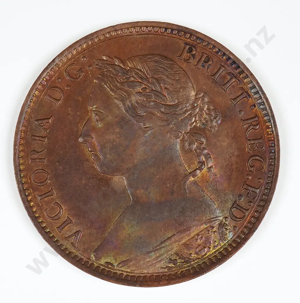 Farthing: 1893 - Almost Uncirculated Image 1++