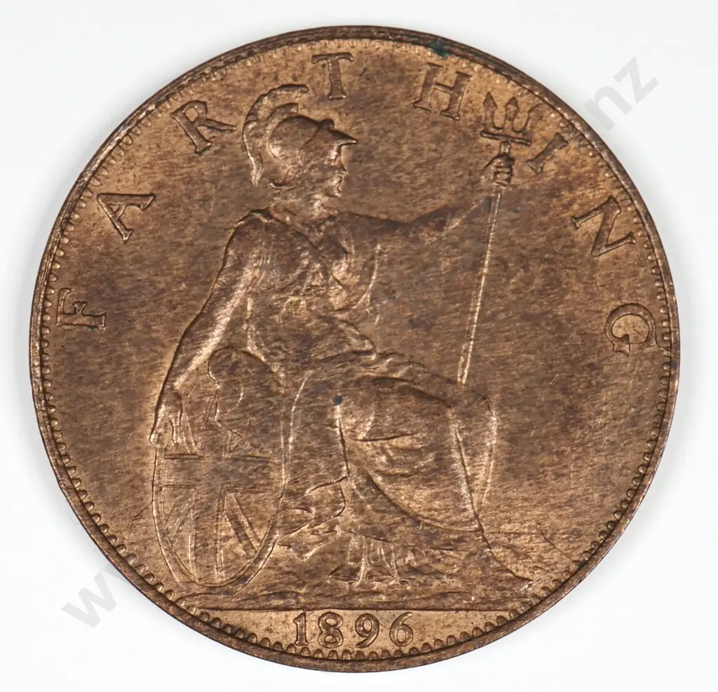 Farthing: 1896 - Almost Uncirculated Image 1++