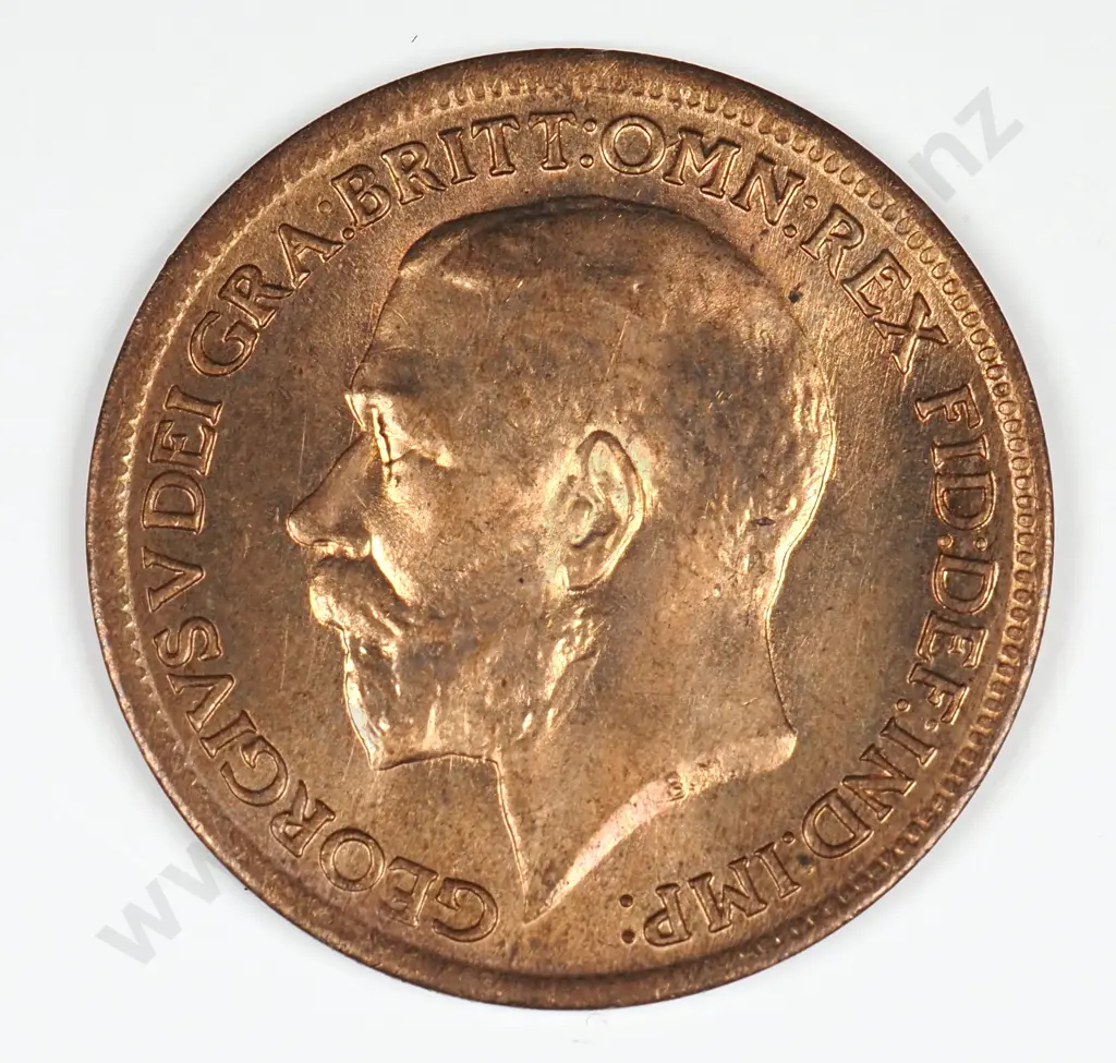 Farthing: 1918 - Almost Uncirculated Image 1++