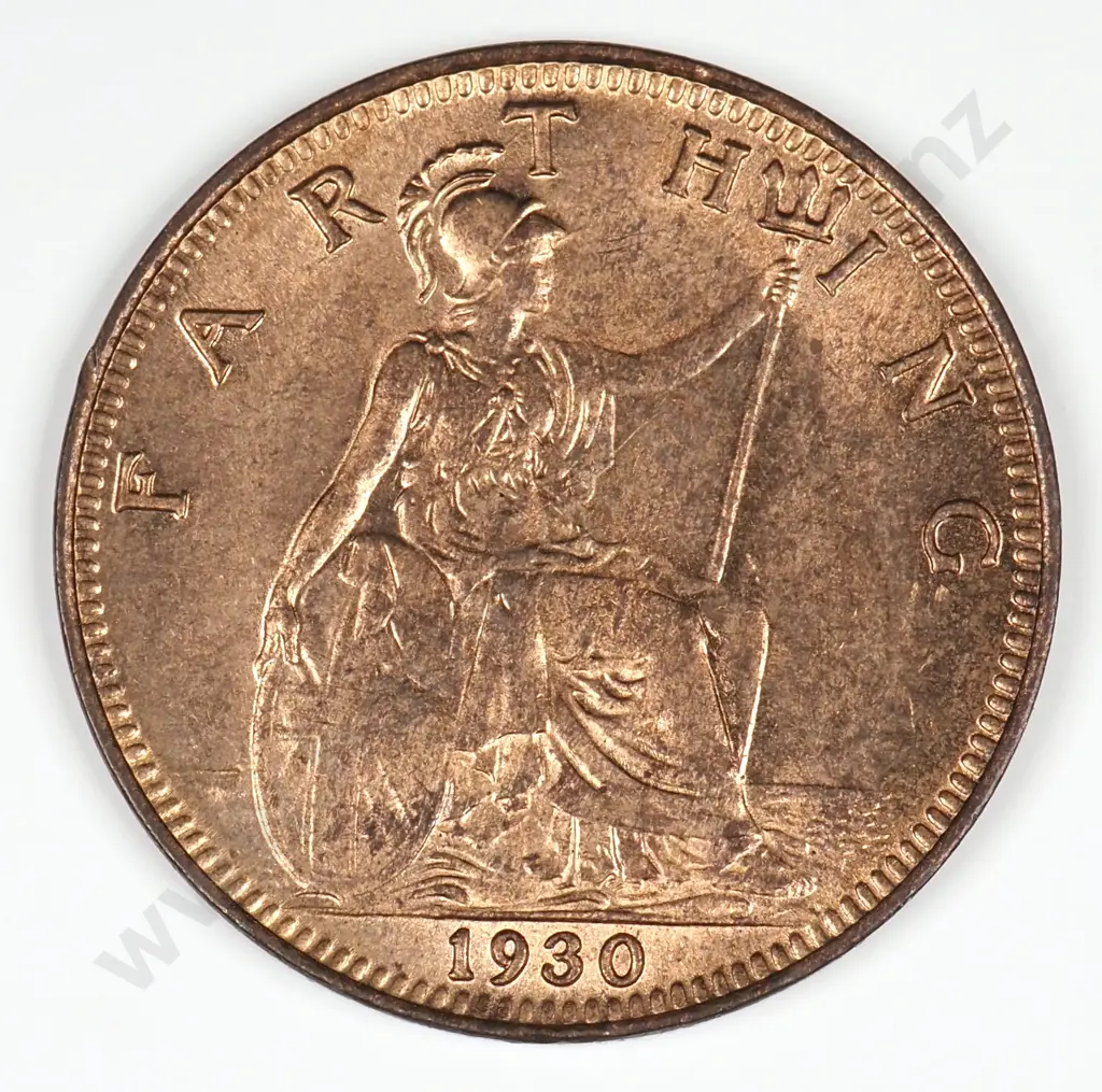 Farthing: 1930 - Uncirculated Image 1++