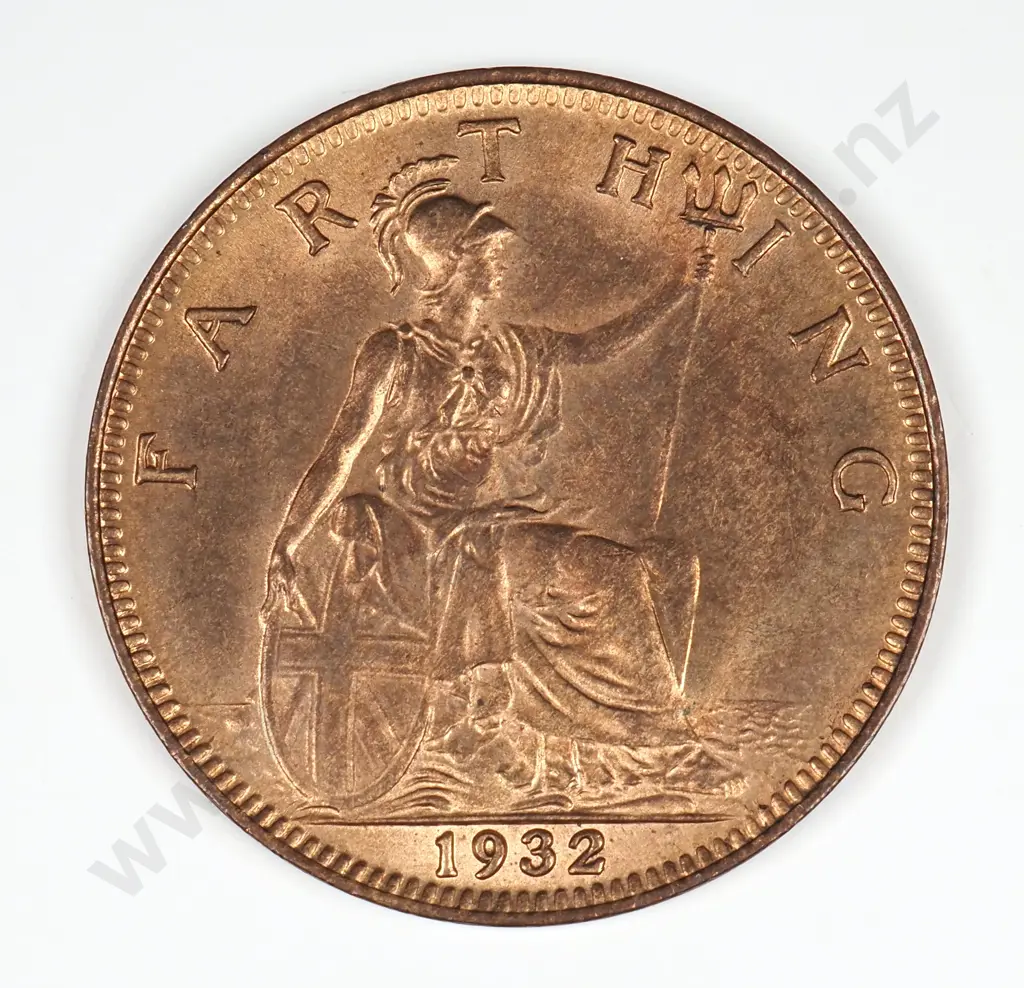 Farthing: 1932 - Uncirculated Image 1++